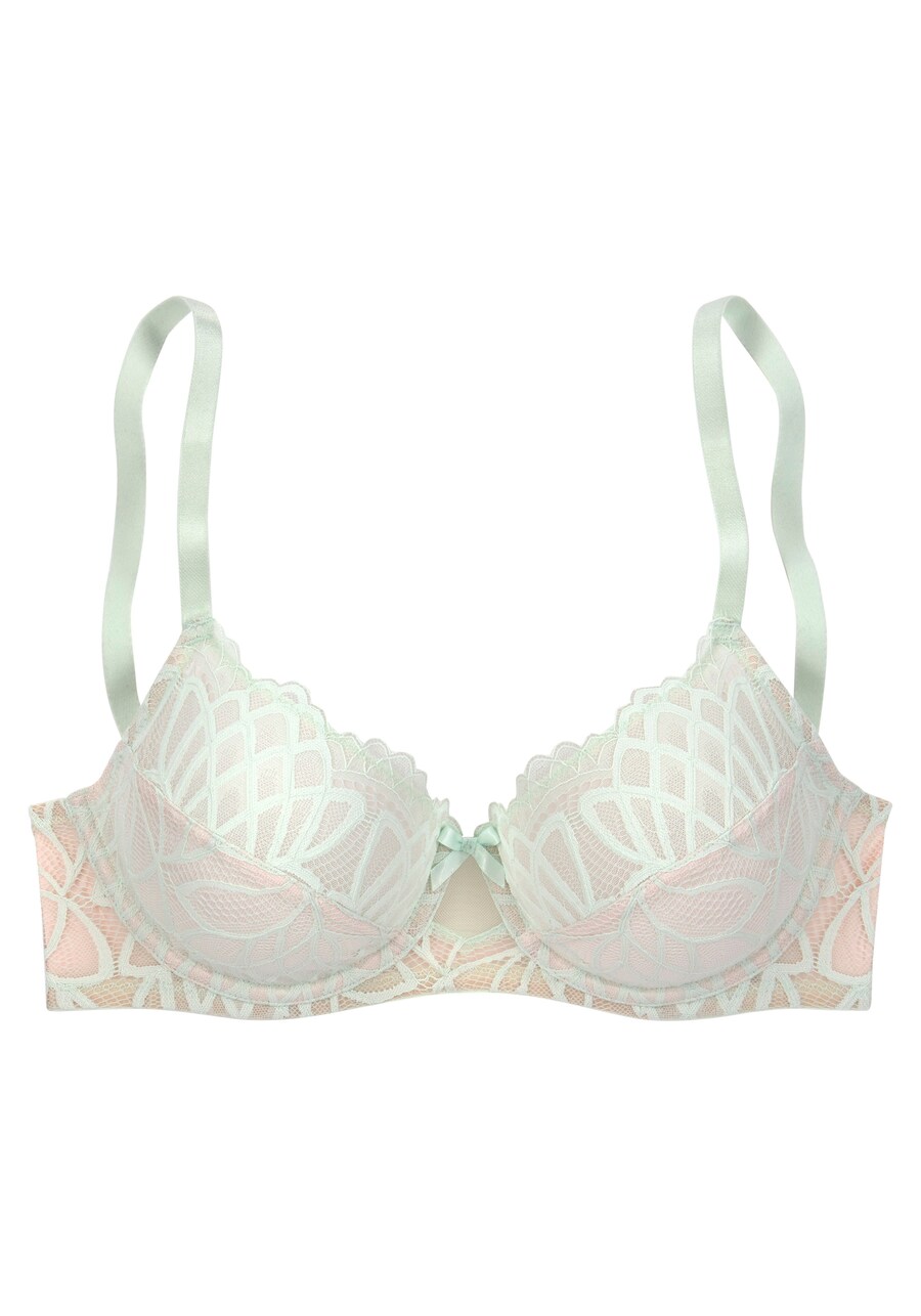 Бюстгальтер пуш-ап LASCANA, цвет Pink/White
Бюстгальтер пуш-ап LASCANA, цвет Pink/White