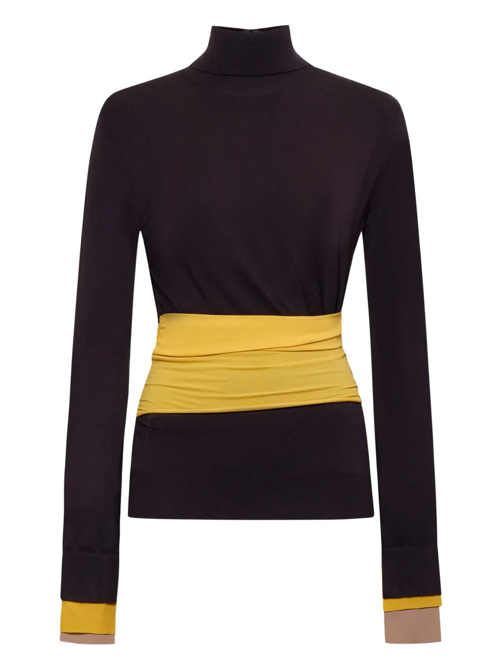 Водолазка с поясом FENDI, черный
Водолазка с поясом FENDI, черный