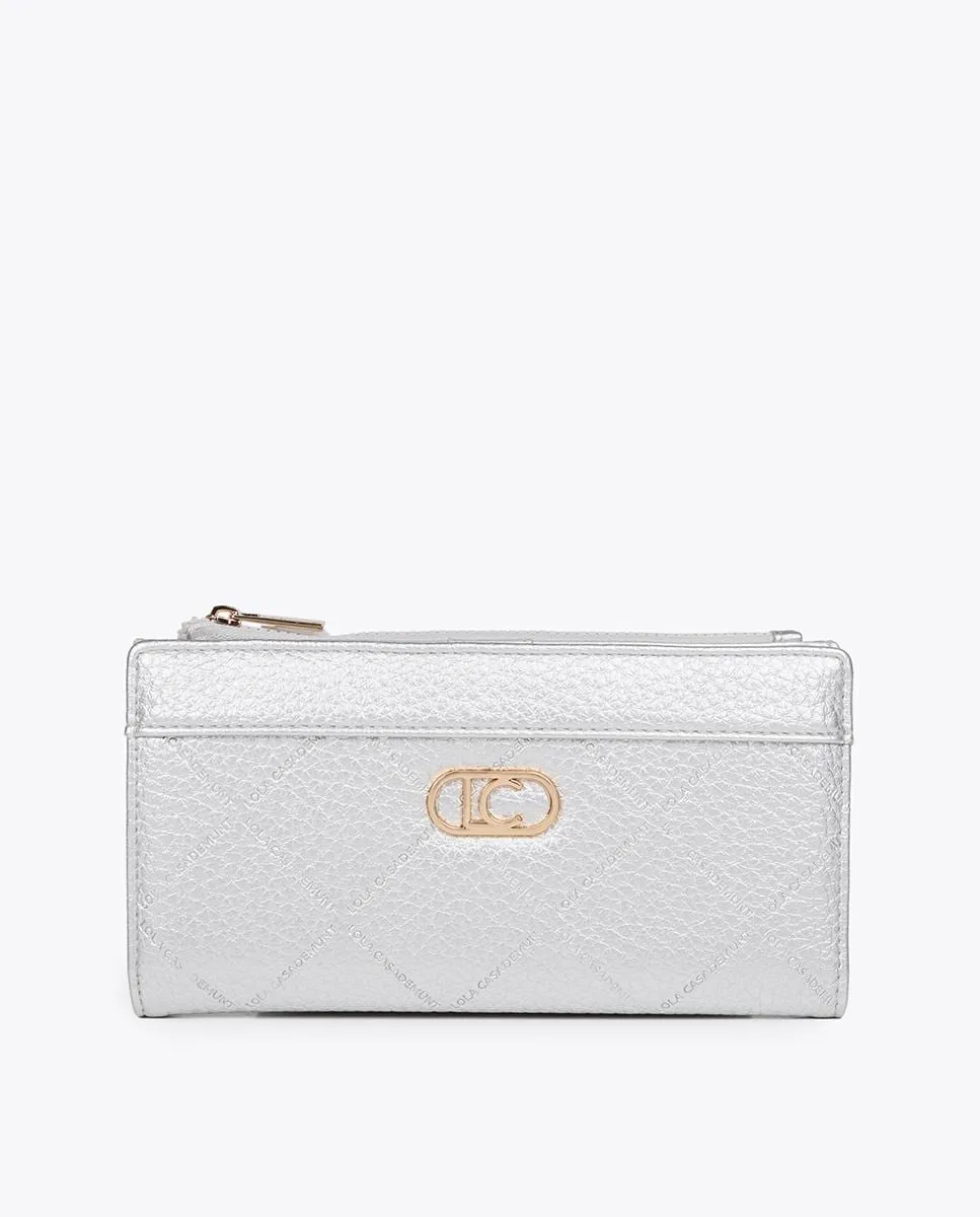 Женский кошелек с несколькими отделениями на молнии Lola Casademunt, серебряный
Женский кошелек с несколькими отделениями на молнии Lola Casademunt, серебряный