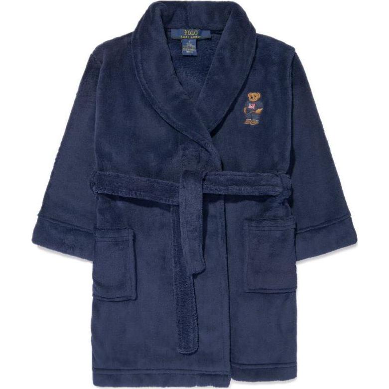 Детский халат для сна синий Polo Ralph Lauren
Детский халат для сна синий Polo Ralph Lauren
