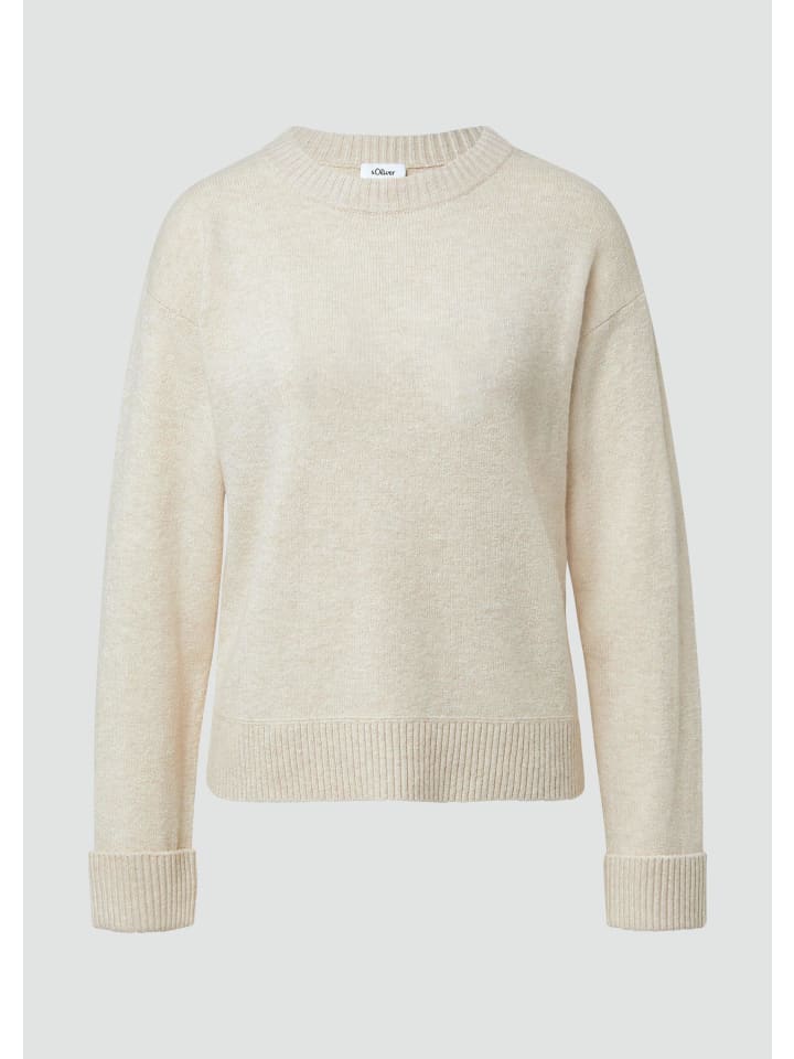 Вязаный свитер в цвете 81W9_бежевый s.Oliver
Вязаный свитер в цвете 81W9_бежевый s.Oliver