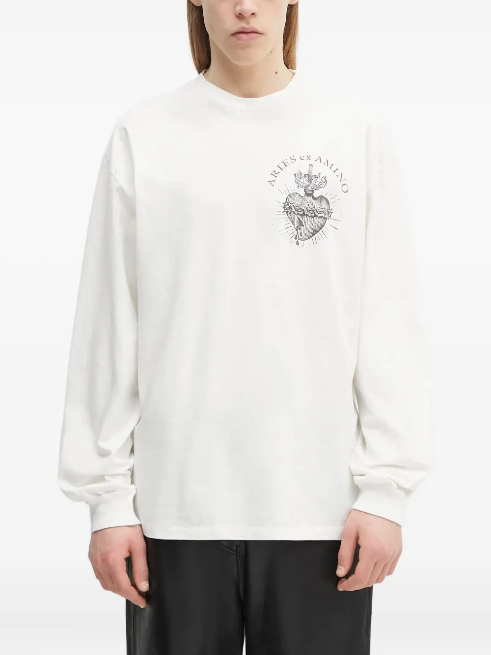 Футболка с длинным рукавом Ex Amino Aries, белый
Футболка с длинным рукавом Ex Amino Aries, белый