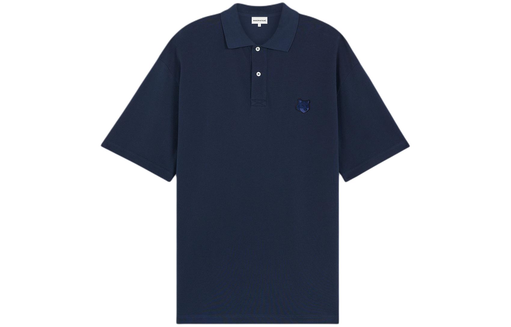 Oversized поло с лисой от Maison Kitsuné Maison Kitsune, синий
Oversized поло с лисой от Maison Kitsuné Maison Kitsune, синий