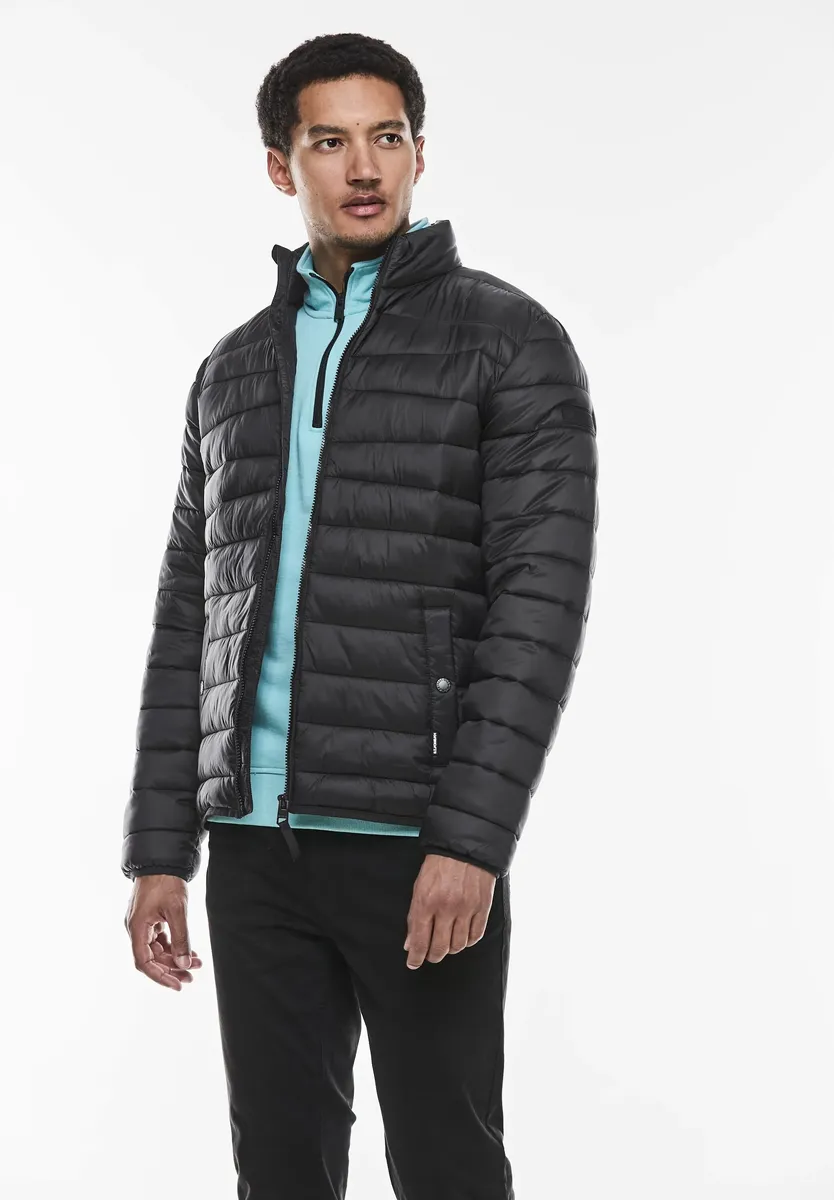 STREET ONE МУЖСКАЯ стеганая куртка без капюшона, однотонная Street One Men, черный
STREET ONE МУЖСКАЯ стеганая куртка без капюшона, однотонная Street One Men, черный