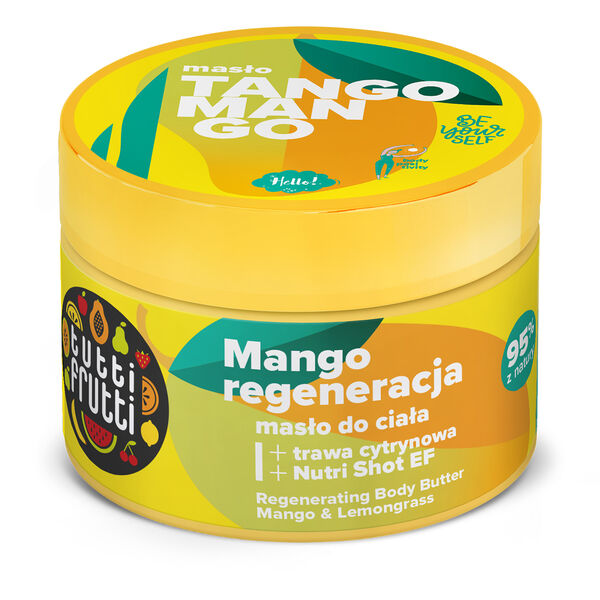 Регенерирующее масло для тела, 200 мл Tutti Frutti Tango mango
Регенерирующее масло для тела, 200 мл Tutti Frutti Tango mango