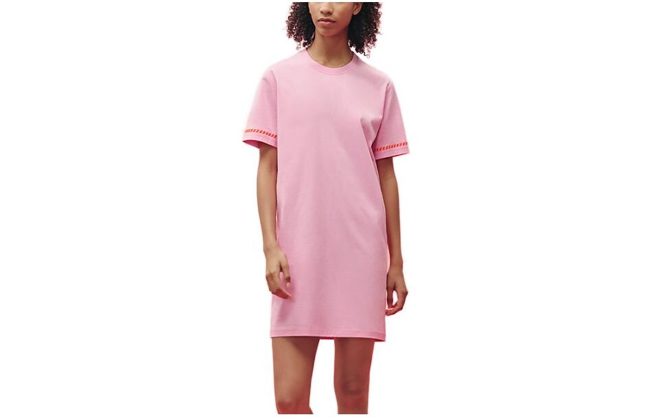 Платье женское Hermes с короткими рукавами, розовый
Платье женское Hermes с короткими рукавами, розовый