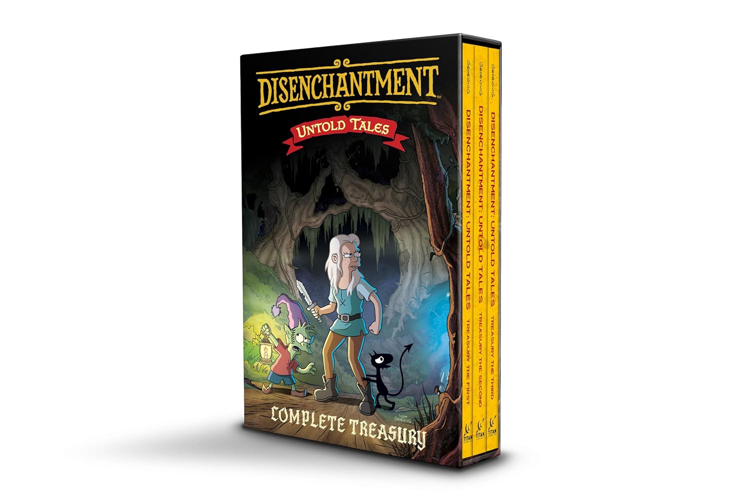 Disenchantment 1-3 Slipcase Set (Titan Comics)
Disenchantment 1-3 Slipcase Set (Titan Comics)