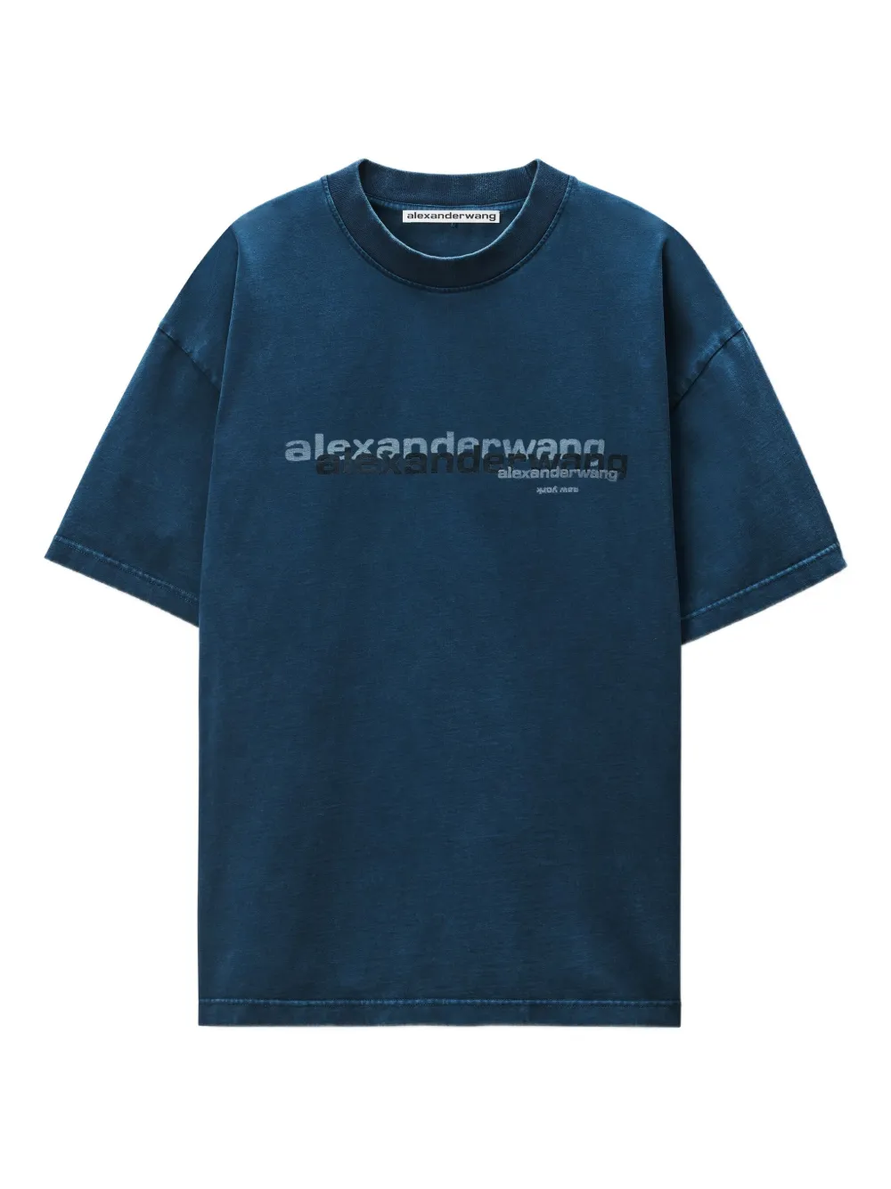 Футболка с логотипом Alexander Wang, синий
Футболка с логотипом Alexander Wang, синий