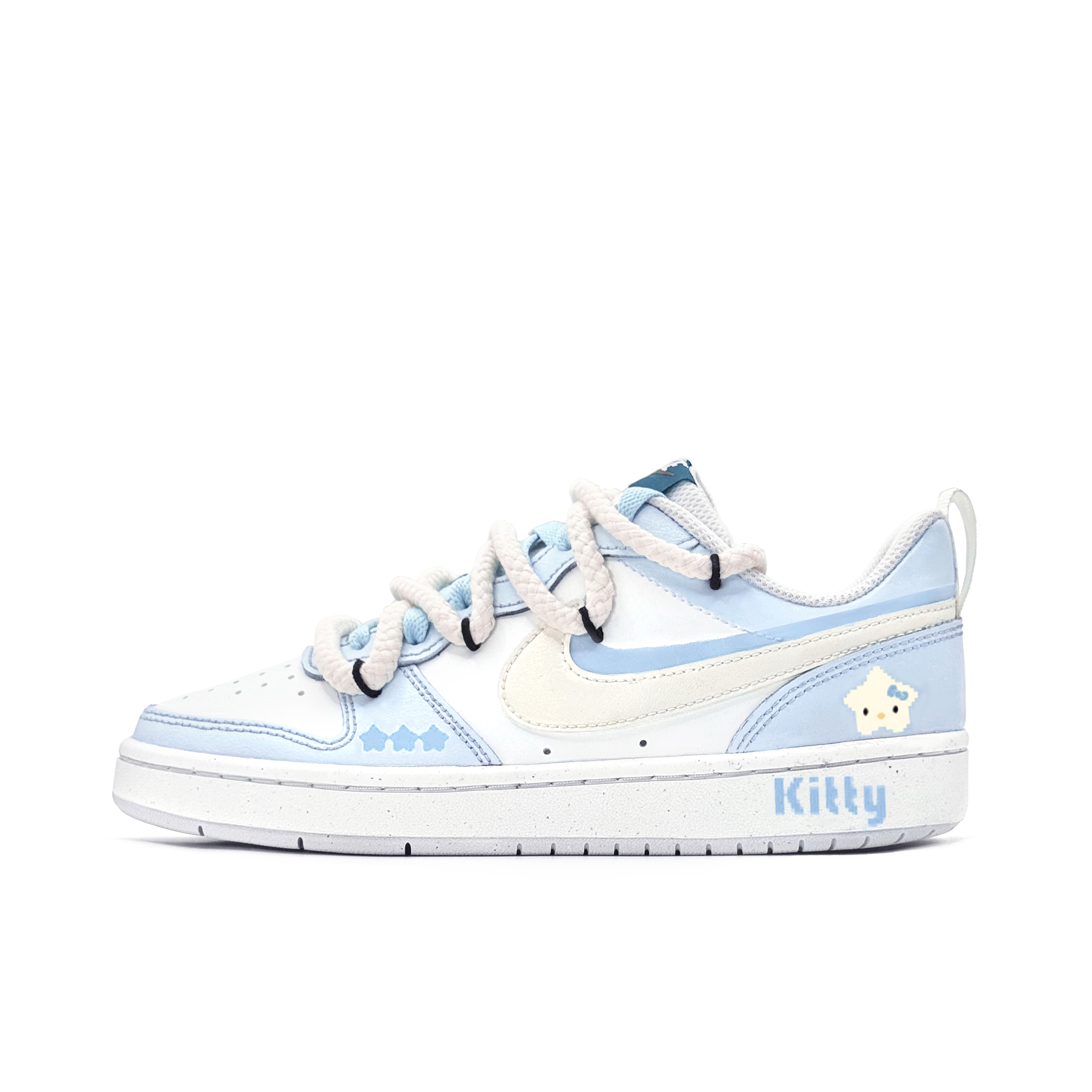 Кроссовки для скейтбординга Court Borough Velvet Star Milk Frother с низким верхом для детей и подростков Nike, белый/синий/желтый
Кроссовки для скейтбординга Court Borough Velvet Star Milk Frother с низким верхом для детей и подростков Nike, белый/синий/желтый