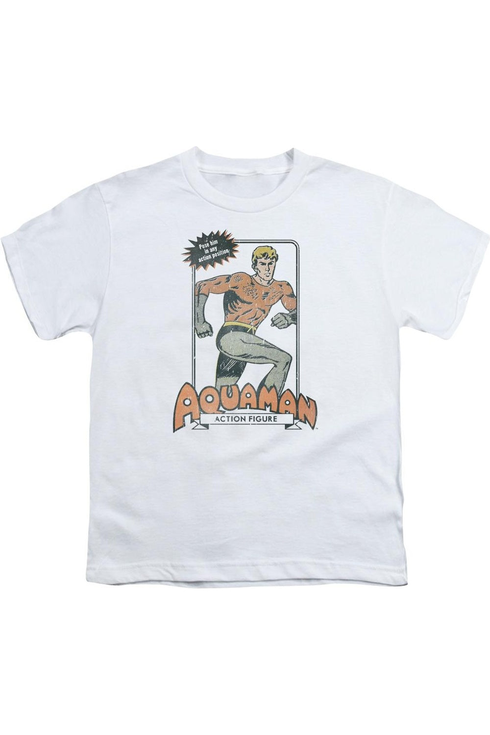 Футболка с коротким рукавом для детей с принтом DC Comics Am Action Figure Gildan, белый
Футболка с коротким рукавом для детей с принтом DC Comics Am Action Figure Gildan, белый