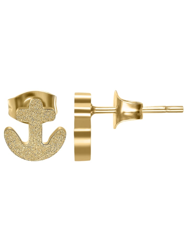 Adeliás Женские серьги - серьги-гвоздики из нержавеющей стали в золотом исполнении
Adeliás Женские серьги - серьги-гвоздики из нержавеющей стали в золотом исполнении