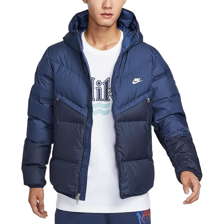 Куртка Nike Hooded Puffer, темно-синий
Куртка Nike Hooded Puffer, темно-синий