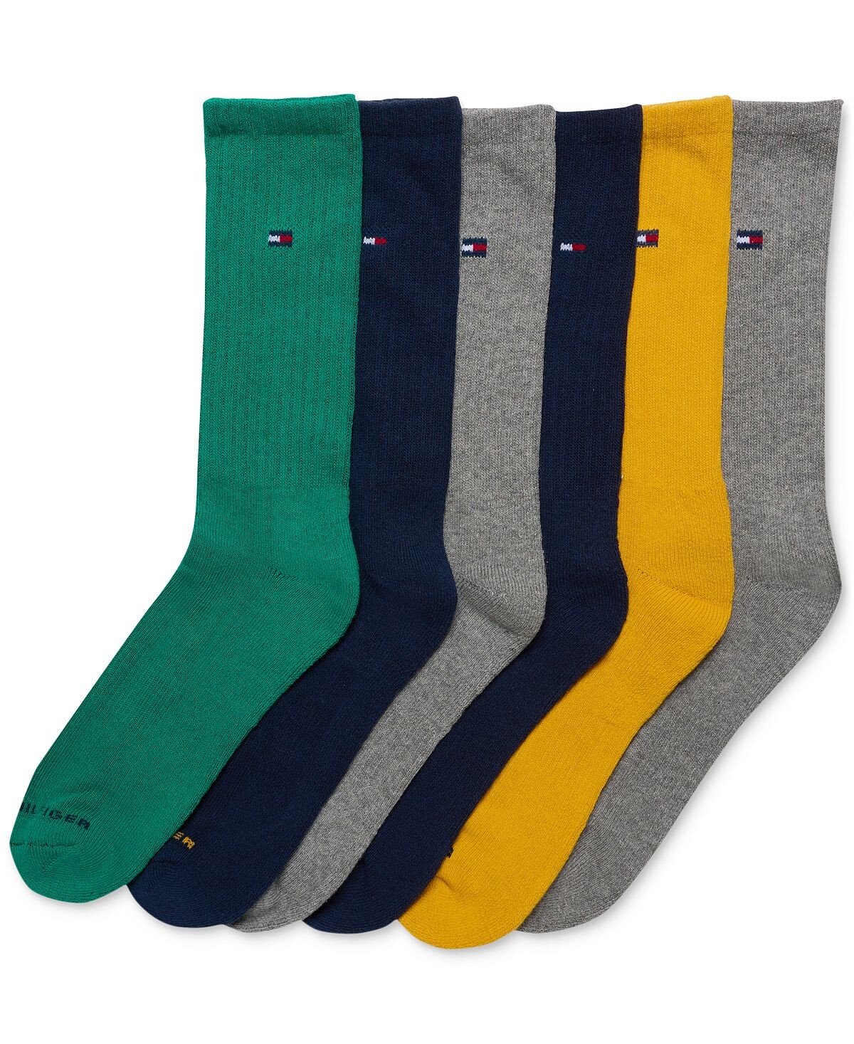 Набор из 6 спортивных носков с мягкой подошвой Tommy Hilfiger
Набор из 6 спортивных носков с мягкой подошвой Tommy Hilfiger