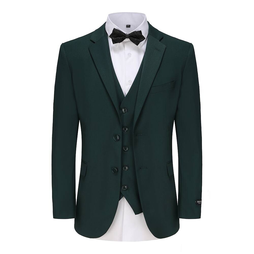 Мужской эластичный костюм Classic Fit Performance из 3 предметов Braveman, цвет Hunter Green
Мужской эластичный костюм Classic Fit Performance из 3 предметов Braveman, цвет Hunter Green