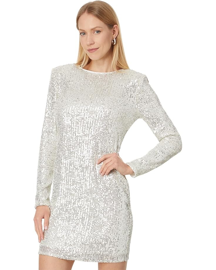 Платье CeCe L/S Fitted Crew Neck Boxy Shoulder Dress 246, цвет Champagne
Платье CeCe L/S Fitted Crew Neck Boxy Shoulder Dress 246, цвет Champagne