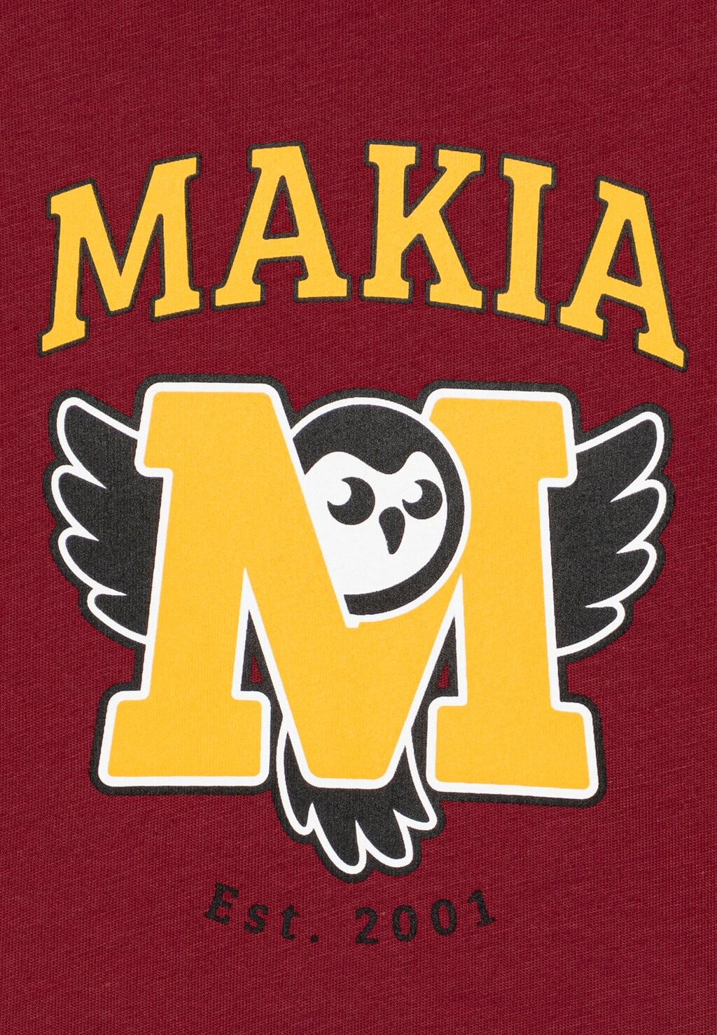 Футболка UGLA UNISEX Makia, Бордо
Футболка UGLA UNISEX Makia, Бордо