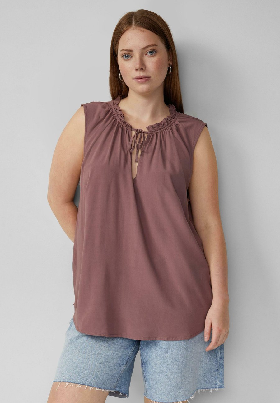 Блуза QS Blouse, Aubergine/Mottled Pink
Блуза QS Blouse, Aubergine/Mottled Pink