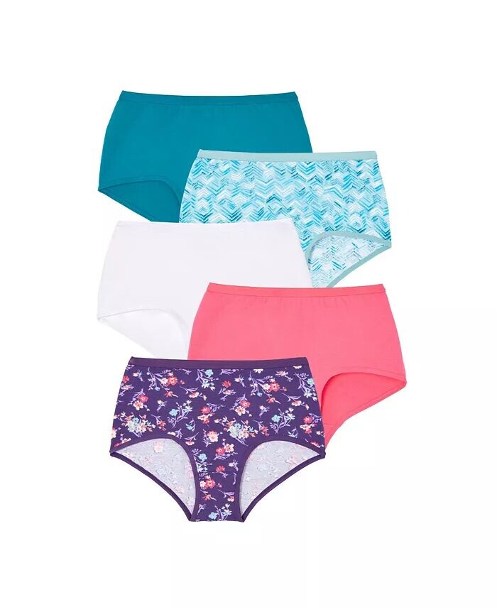 Трусы из эластичного хлопка больших размеров (5 шт.) Comfort Choice, синий
Трусы из эластичного хлопка больших размеров (5 шт.) Comfort Choice, синий