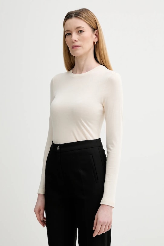 Хлопковый лонгслив Marc O'Polo, бежевый
Хлопковый лонгслив Marc O'Polo, бежевый