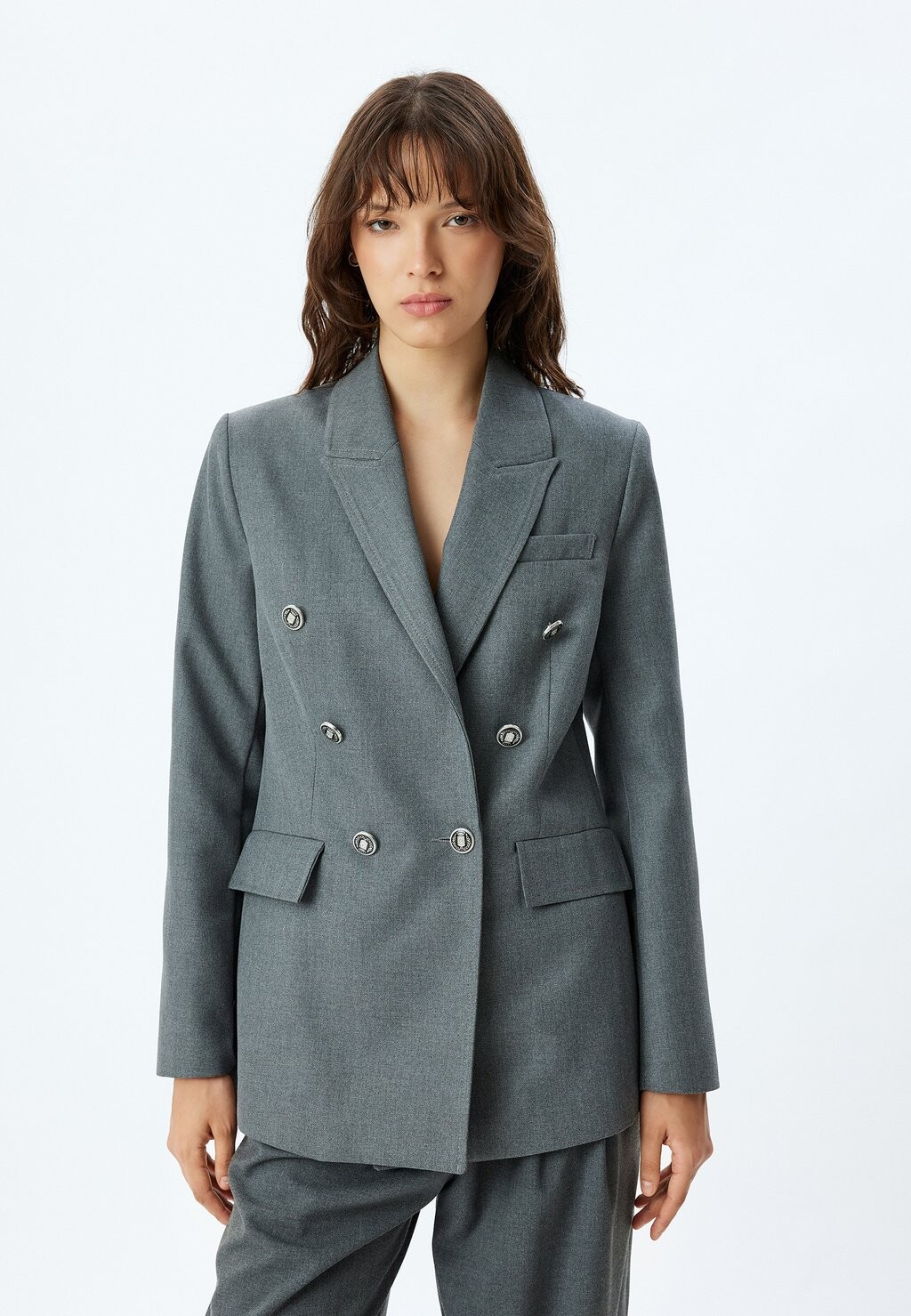 Короткое пальто Koton, серый
Короткое пальто Koton, серый