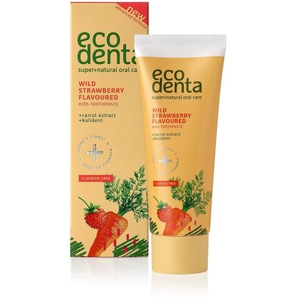 Детская зубная паста без фтора со вкусом земляники и экстрактом моркови 75мл, Ecodenta
Детская зубная паста без фтора со вкусом земляники и экстрактом моркови 75мл, Ecodenta