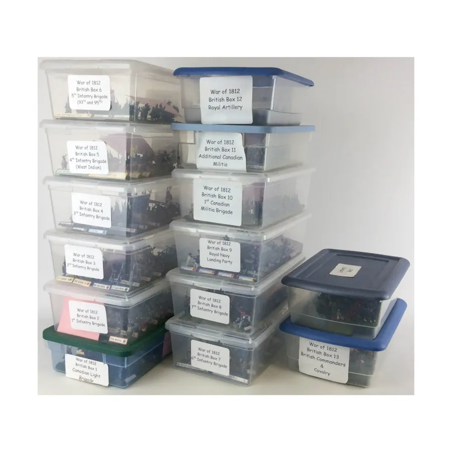 Британская коллекция №1 «Война 1812 года» — 562 фигурки!, Miscellaneous Historical Miniatures - Loose Miniatures (28mm) (Unidentifiable Manufacturer)
Британская коллекция №1 «Война 1812 года» — 562 фигурки!, Miscellaneous Historical Miniatures - Loose Miniatures (28mm) (Unidentifiable Manufacturer)