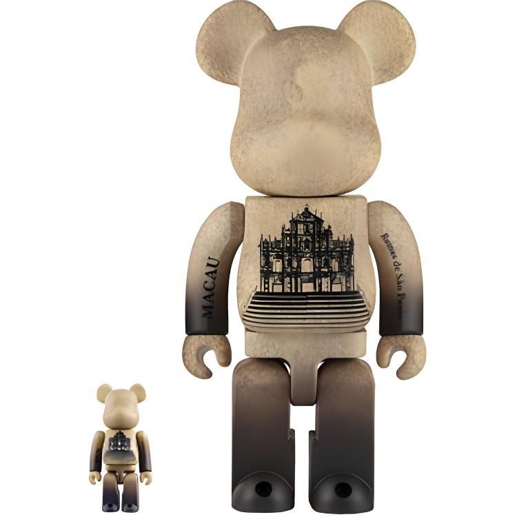 Bearbrick X Руины церкви Святого Павла Браун Be@Rbrick, 100%+400%
Bearbrick X Руины церкви Святого Павла Браун Be@Rbrick, 100%+400%