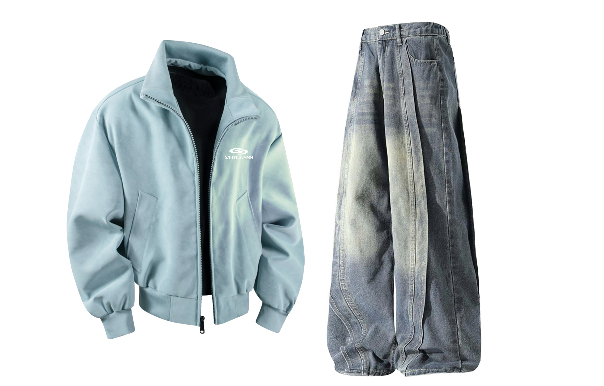 Повседневная спортивная одежда Unisex с лацканом Lapel Moderate X1617, синий top+синий pants
Повседневная спортивная одежда Unisex с лацканом Lapel Moderate X1617, синий top+синий pants