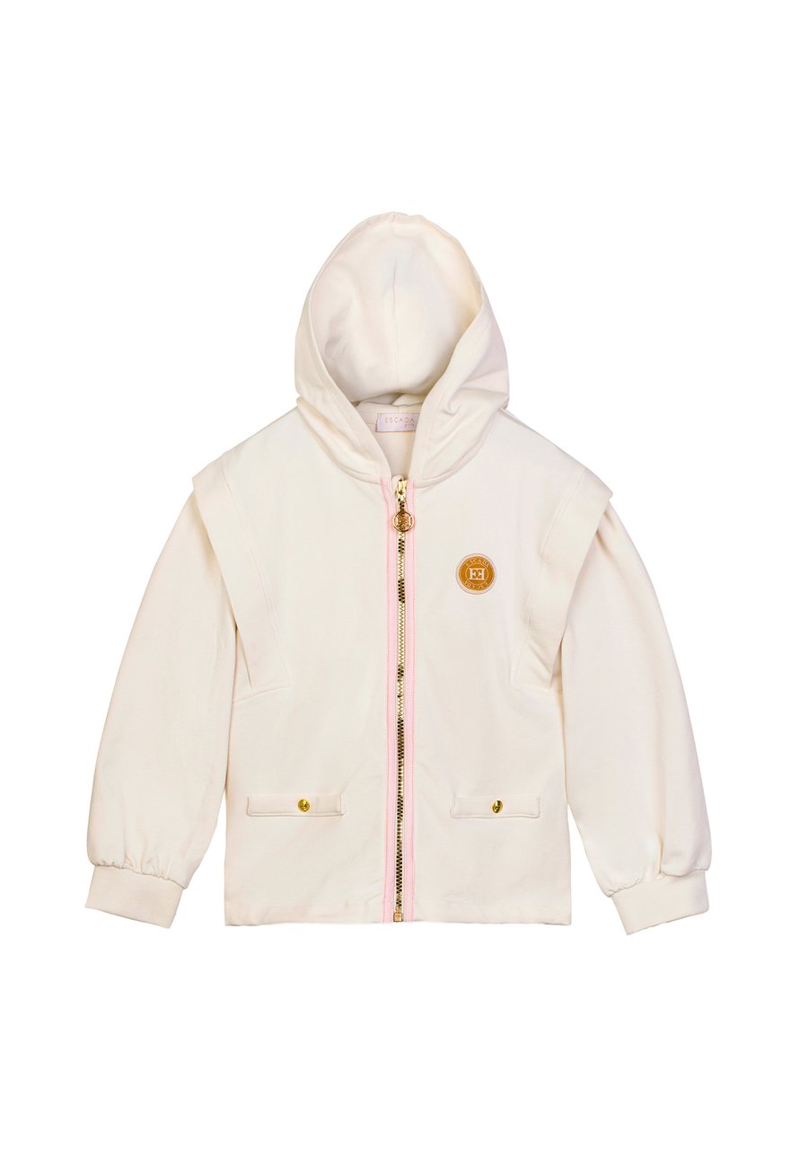 Толстовка ESCADA Girls Zip-up sweatshirt, Snow White/White
Толстовка ESCADA Girls Zip-up sweatshirt, Snow White/White