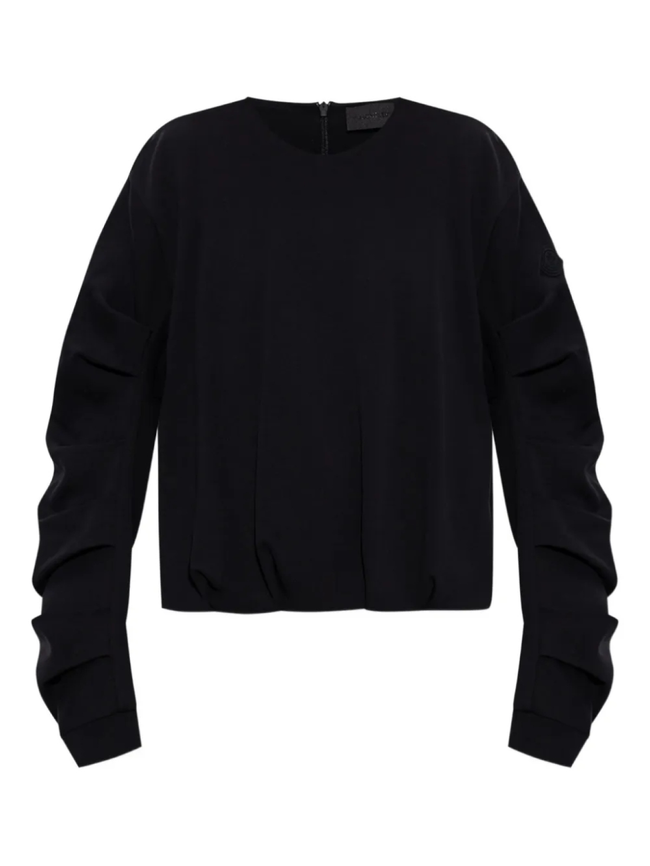 Толстовка Moncler со сборками на манжетах, черный
Толстовка Moncler со сборками на манжетах, черный