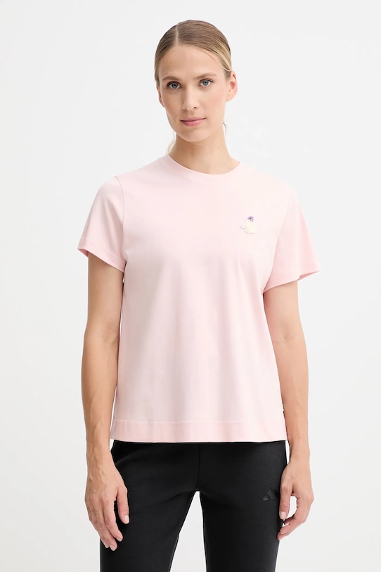 Хлопковая футболка Cat Adidas, розовый 
Хлопковая футболка Cat Adidas, розовый
