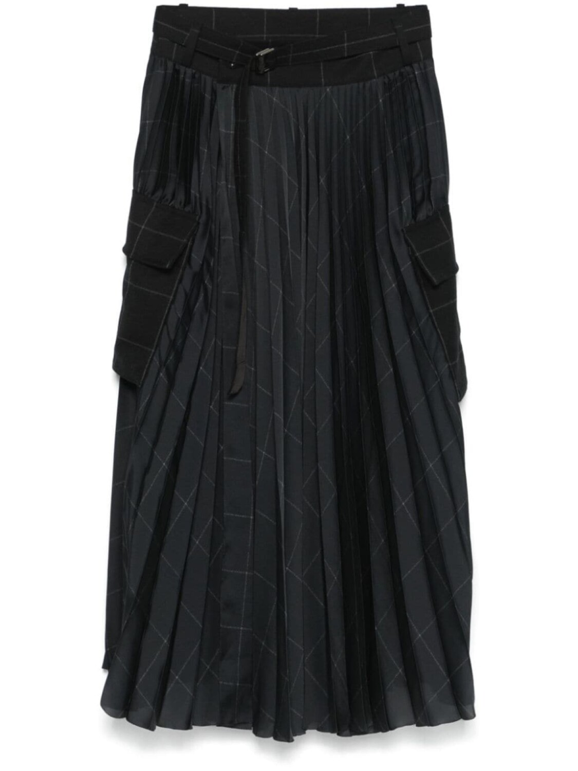 Макси-юбка с принтом в виде оконного стекла sacai, черный
Макси-юбка с принтом в виде оконного стекла sacai, черный