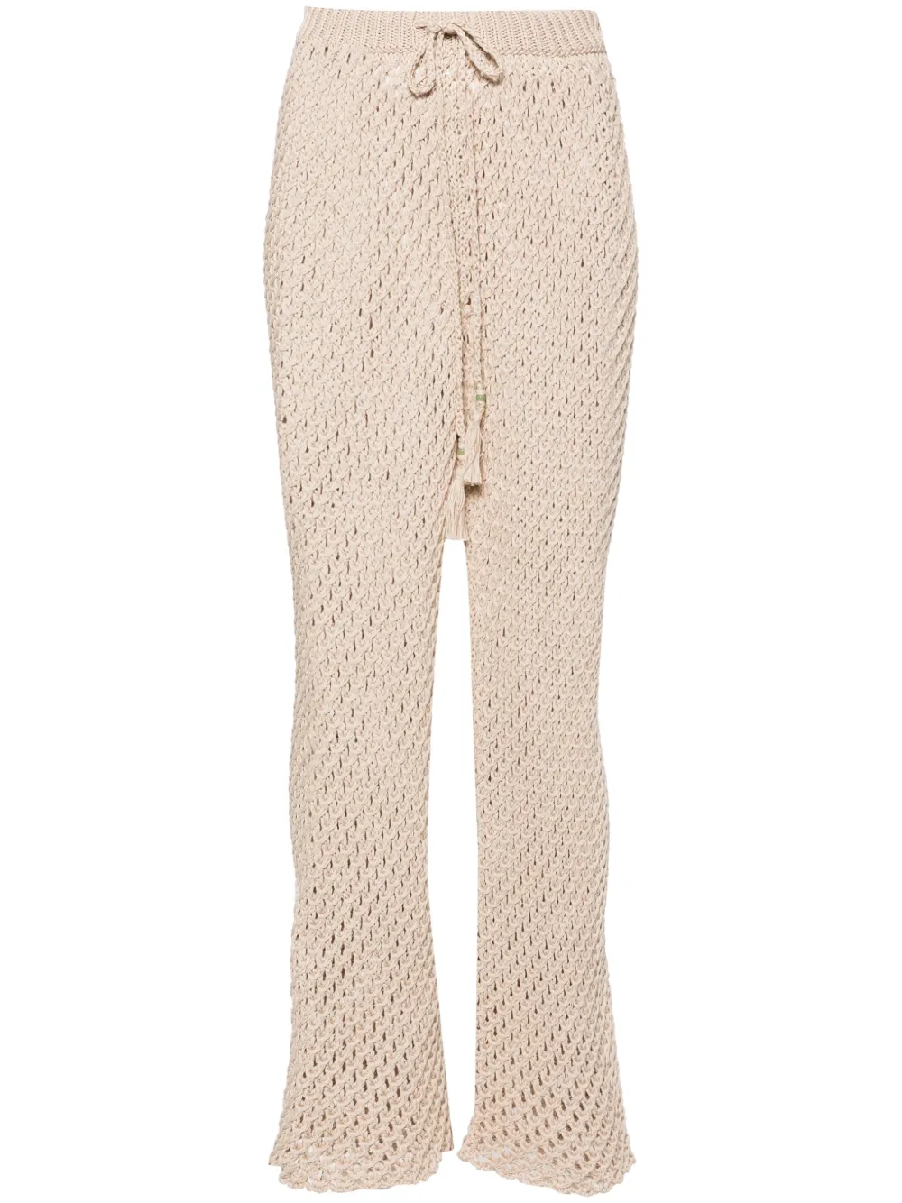 Брюки A Love Letter To India в технике макраме Alanui, нейтральный
Брюки A Love Letter To India в технике макраме Alanui, нейтральный