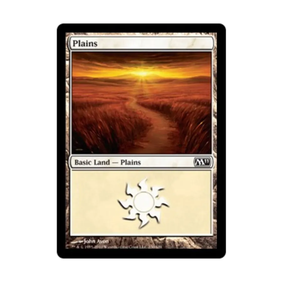 CCG Равнины # 230 (С), MTG - Magic 2011
CCG Равнины # 230 (С), MTG - Magic 2011