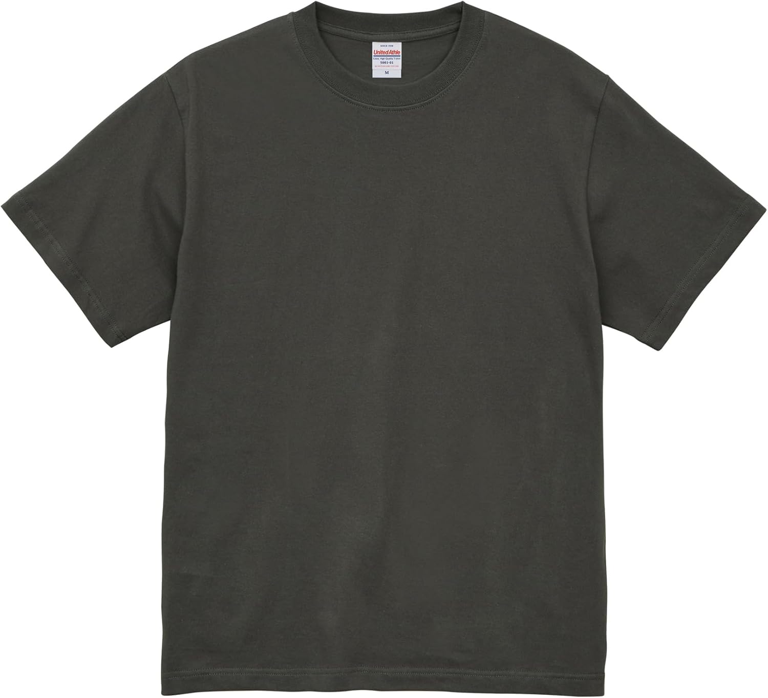 Высококачественная футболка United Athle, туманный черный
Высококачественная футболка United Athle, туманный черный