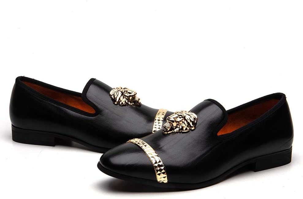 Мужские кожаные лоферы Meijiana черного цвета - дышащие, гибкие туфли без шнурков - идеальны для вечеринок, свадеб, дней рождения - комфортная подошва из резины, черный
Мужские кожаные лоферы Meijiana черного цвета - дышащие, гибкие туфли без шнурков - идеальны для вечеринок, свадеб, дней рождения - комфортная подошва из резины, черный