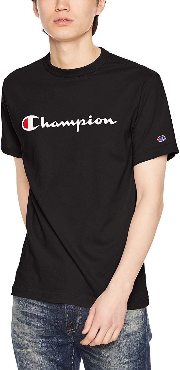 Мужская футболка Champion C3-P302 с коротким рукавом, 100% хлопок, классический дизайн, с логотипом, черный
Мужская футболка Champion C3-P302 с коротким рукавом, 100% хлопок, классический дизайн, с логотипом, черный