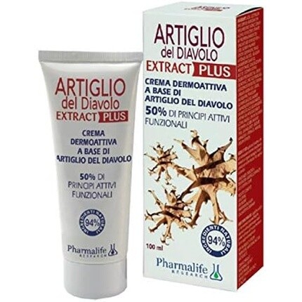 Pharmalife Research Artiglio Diavolo Extract Plus Dermoactive Cream 100 мл 
Pharmalife Research Artiglio Diavolo Extract Plus Dermoactive Cream 100 мл