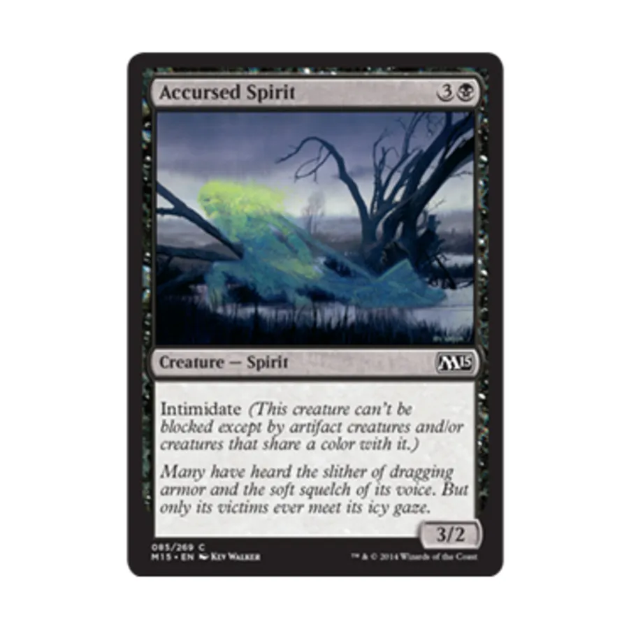 CCG Проклятый дух (С), MTG - Magic 2015
CCG Проклятый дух (С), MTG - Magic 2015