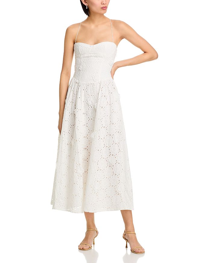 Платье макси Estie с вышивкой Bardot, белый
Платье макси Estie с вышивкой Bardot, белый