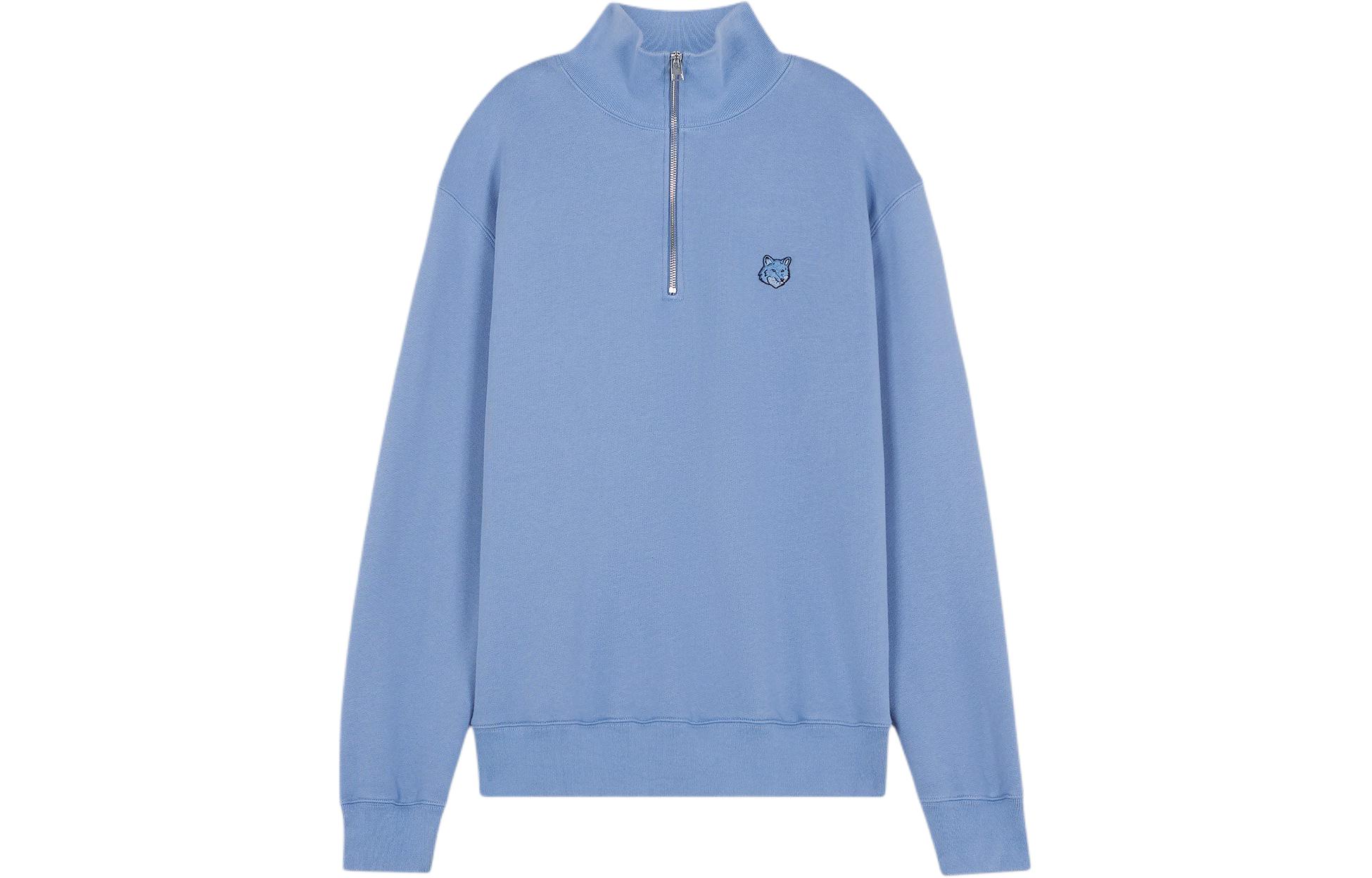 Maison Kitsune Свитшот мужской синий SS24
Maison Kitsune Свитшот мужской синий SS24