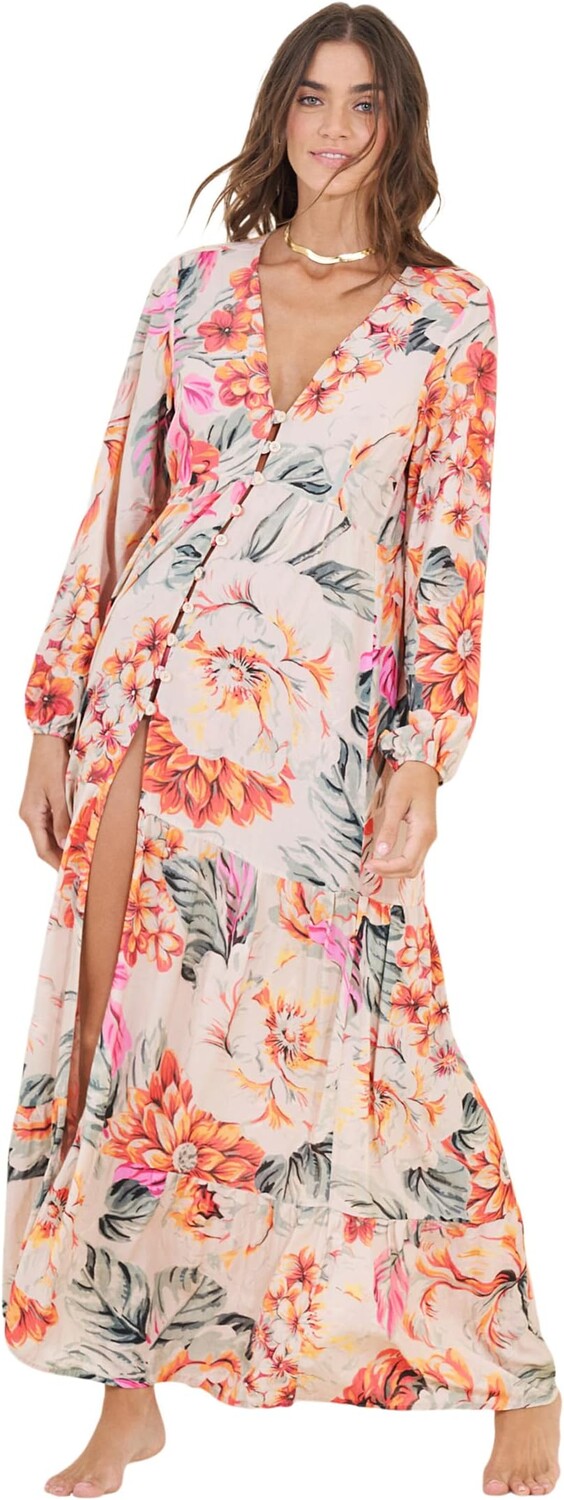 Пляжное платье Maaji Tapestry Luna Long Dress, бежевый
Пляжное платье Maaji Tapestry Luna Long Dress, бежевый