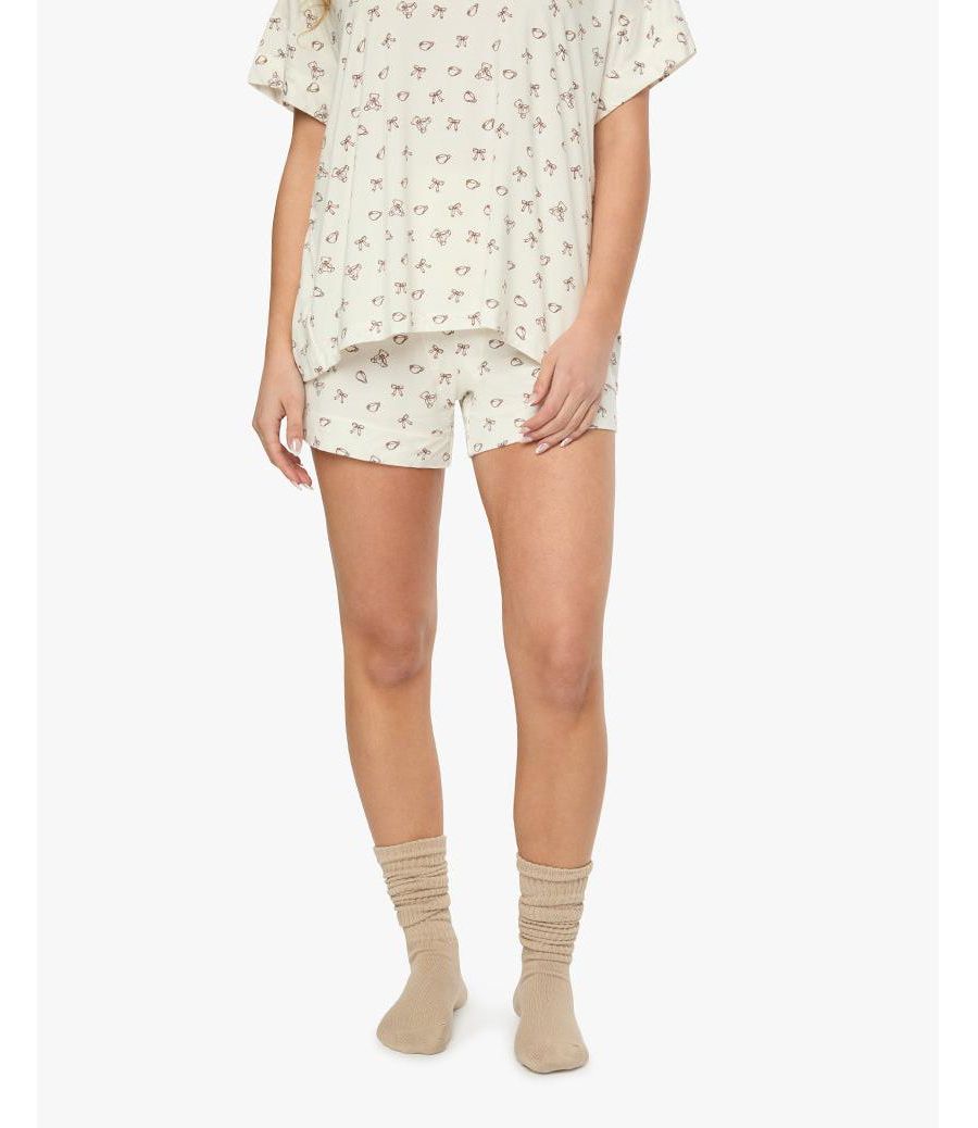 Женские боксерские шорты WeWoreWhat, Ivory/chestnut
Женские боксерские шорты WeWoreWhat, Ivory/chestnut