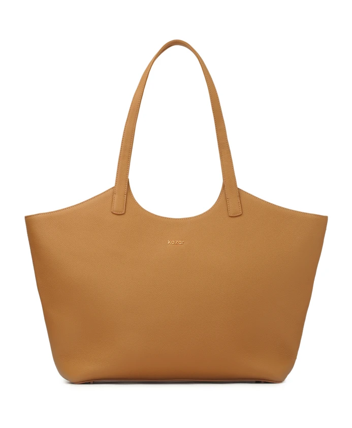 Светло-Коричневая сумка-тоут с плечевыми ручками Kazar, коричневый
Светло-Коричневая сумка-тоут с плечевыми ручками Kazar, коричневый