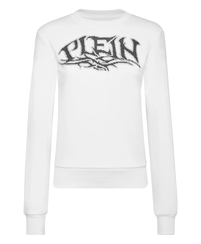 Толстовка с кристаллами Philipp Plein, белый
Толстовка с кристаллами Philipp Plein, белый