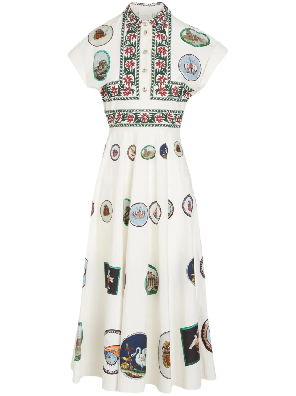 Платье миди Micromosaic Giambattista Valli, нейтральный
Платье миди Micromosaic Giambattista Valli, нейтральный