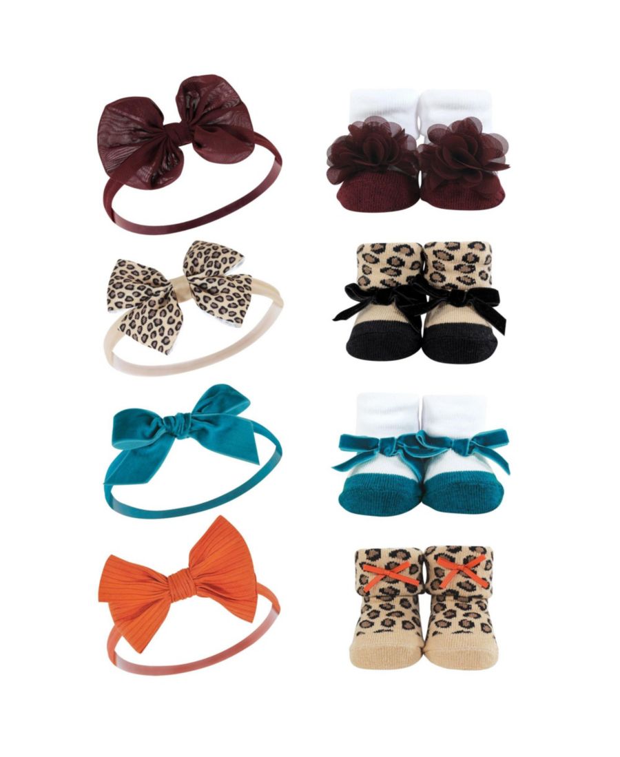 Набор из 8 предметов: повязка на голову и носки Hudson Baby, Fall leopard
Набор из 8 предметов: повязка на голову и носки Hudson Baby, Fall leopard