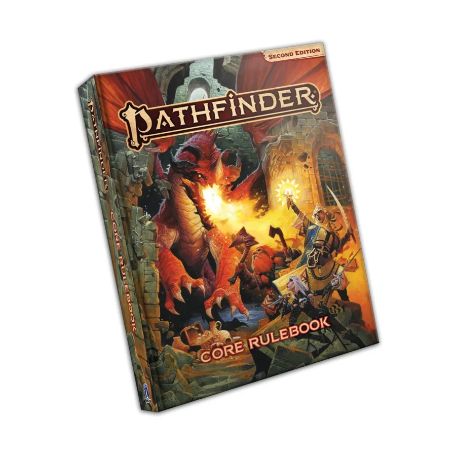 Pathfinder Core Rulebook (2nd Edition), Pathfinder Roleplaying Game (2nd Edition) - Core & Assorted, твердый переплет
Pathfinder Core Rulebook (2nd Edition), Pathfinder Roleplaying Game (2nd Edition) - Core & Assorted, твердый переплет