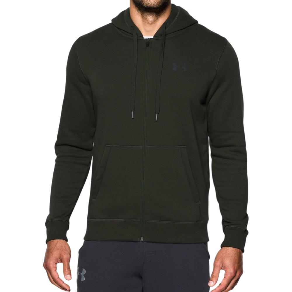 Толстовка Rival Fleece мужская Under Armour, зеленый/черный
Толстовка Rival Fleece мужская Under Armour, зеленый/черный