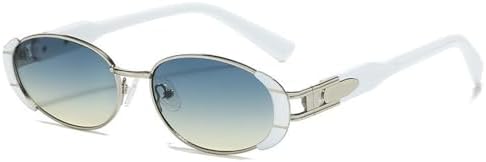 Модные овальные солнцезащитные очки для мужчин и женщин, градиентные линзы, металлическая золотистая застежка, повседневный элегантный стиль, защита от ультрафиолета UV400 MTZJH, C5
Модные овальные солнцезащитные очки для мужчин и женщин, градиентные линзы, металлическая золотистая застежка, повседневный элегантный стиль, защита от ультрафиолета UV400 MTZJH, C5